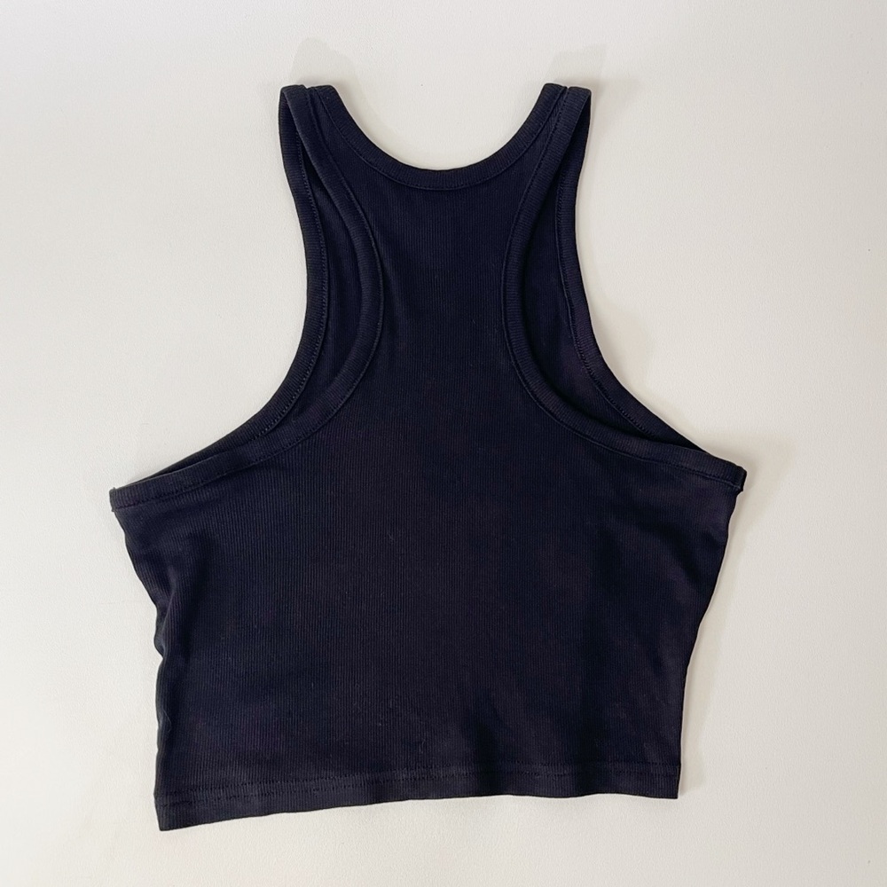Divided by H&M Cropped Racerback Tank Top - Picture 6 of 8